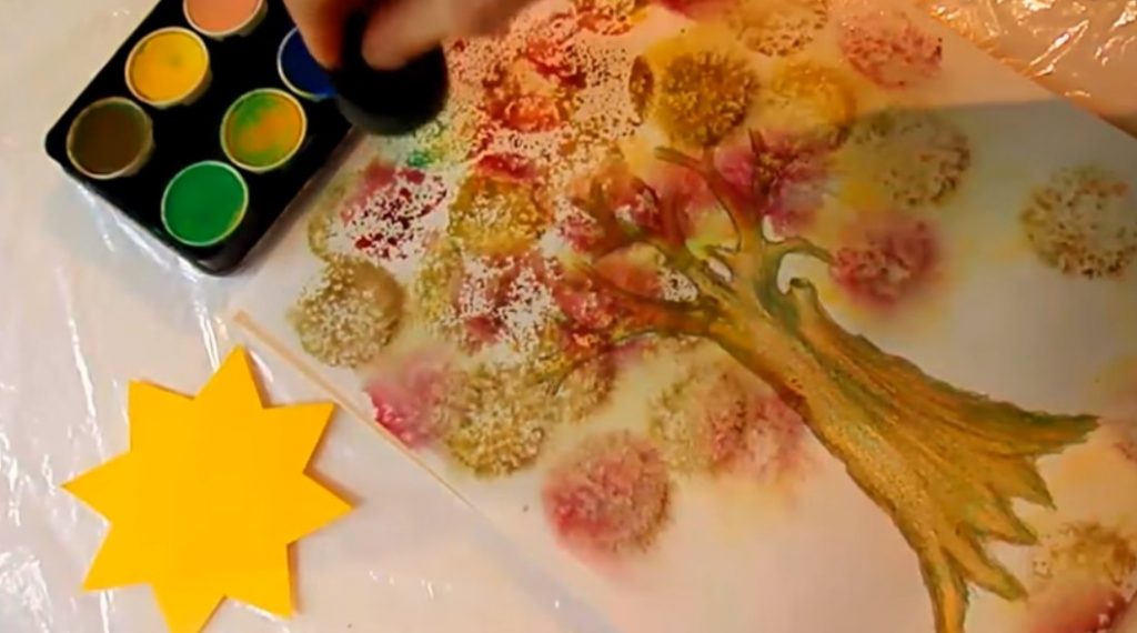 Как се рисува дърво - урок за 1-4 клас